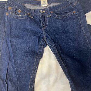 True Religion Vintage Low Rise Jeans Size 29